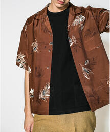 MONKEY TIME | ＜monkey time＞ FLORAL PRT OPEN SHT/シャツ(シャツ/ブラウス)