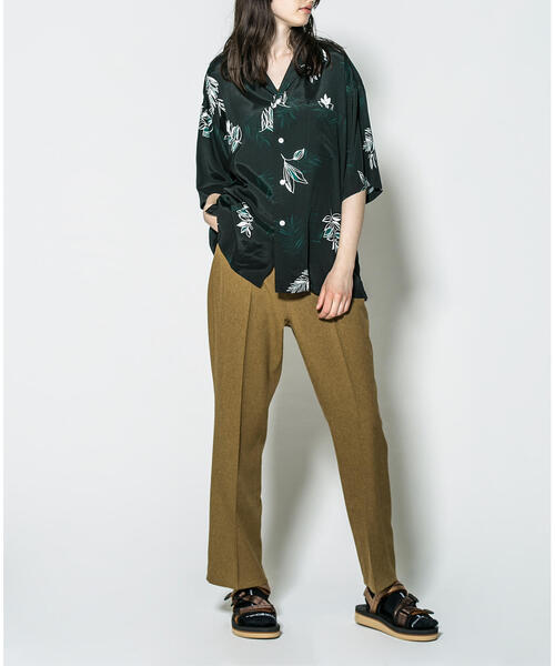 monkey time FLORAL PRT OPEN SHT/シャツ MONKEY TIME（モンキータイム）の「＜monkey time＞ FLORAL PRT
