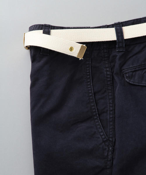 MASTER&Co（マスターアンドコー）の「＜WEB限定＞MASTER&Co./ CHINO SHORT PANT（チノパンツ・メンズ・ホワイト/ダークグリーン/ネイビー/その他1・MEDIUM/SMALL/X-SMALL）」の7枚目の写真
