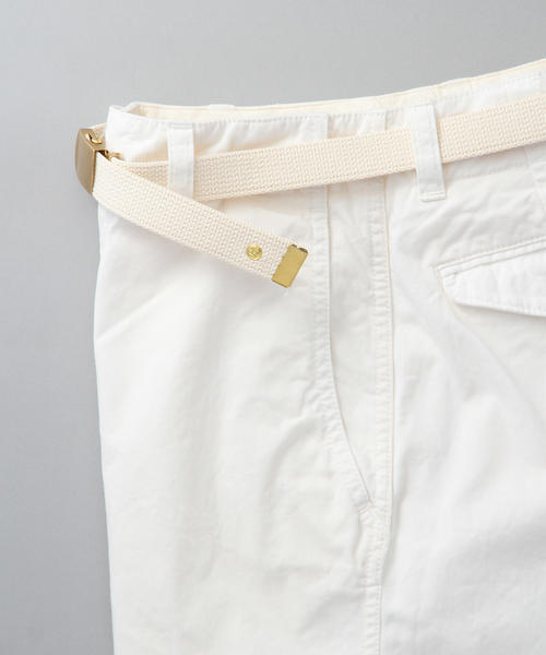 MASTER&Co（マスターアンドコー）の「＜WEB限定＞MASTER&Co./ CHINO SHORT PANT（チノパンツ・メンズ・ホワイト/ダークグリーン/ネイビー/その他1・MEDIUM/SMALL/X-SMALL）」の11枚目の写真