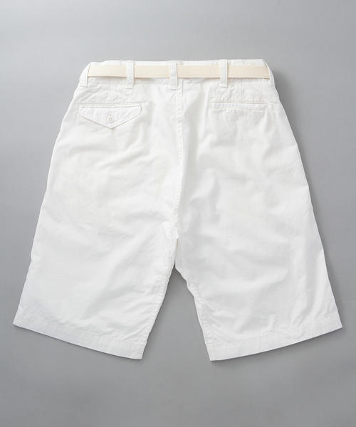 MASTER&Co（マスターアンドコー）の「＜WEB限定＞MASTER&Co./ CHINO SHORT PANT（チノパンツ・メンズ・ホワイト/ダークグリーン/ネイビー/その他1・MEDIUM/SMALL/X-SMALL）」の12枚目の写真