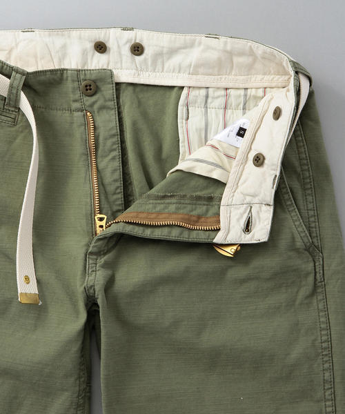 MASTER&Co（マスターアンドコー）の「＜WEB限定＞MASTER&Co./ CHINO SHORT PANT（チノパンツ・メンズ・ホワイト/ダークグリーン/ネイビー/その他1・MEDIUM/SMALL/X-SMALL）」の6枚目の写真