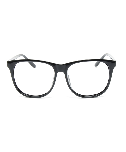 WEGO（ウィゴー）の「WEGO/ウェリントンタイプ(レンズ無し)（メガネ・メンズ・ブラック/ブラウン系その他・FREE）」の6枚目の写真