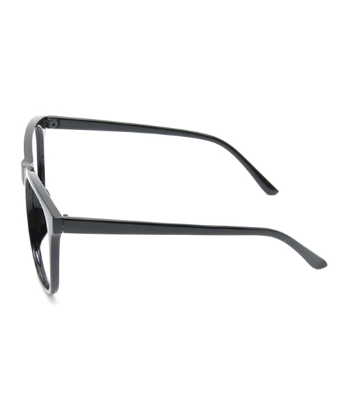 WEGO（ウィゴー）の「WEGO/ウェリントンタイプ(レンズ無し)（メガネ・メンズ・ブラック/ブラウン系その他・FREE）」の5枚目の写真