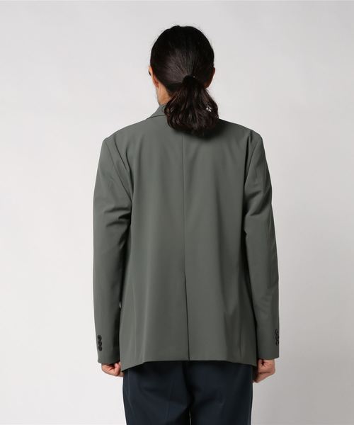 MAISON SPECIAL(メゾンスペシャル)の「“雨を弾く” ウォーターテックBODYSHELLテーラードジャケット 【MAISON SPECIAL/メゾンスペシャル】■セットアップ対応■(テーラードジャケット・メンズ・ブラック/ネイビー/カーキ・44/46/48)」の4枚目の写真