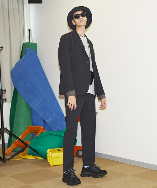 MAISON SPECIAL(メゾンスペシャル)の「“雨を弾く” ウォーターテックBODYSHELLテーラードジャケット 【MAISON SPECIAL/メゾンスペシャル】■セットアップ対応■(テーラードジャケット・メンズ・ブラック/ネイビー/カーキ・44/46/48)」の7枚目の写真