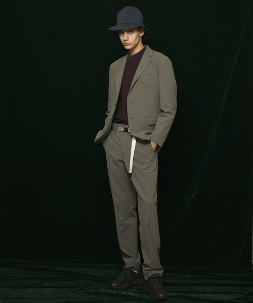 MAISON SPECIAL(メゾンスペシャル)の「“雨を弾く” ウォーターテックBODYSHELLテーラードジャケット 【MAISON SPECIAL/メゾンスペシャル】■セットアップ対応■(テーラードジャケット・メンズ・ブラック/ネイビー/カーキ・44/46/48)」の8枚目の写真
