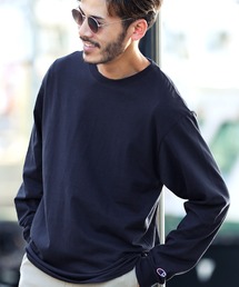 Champion ( チャンピオン ) クルーネック ビッグシルエット コットン ロンT