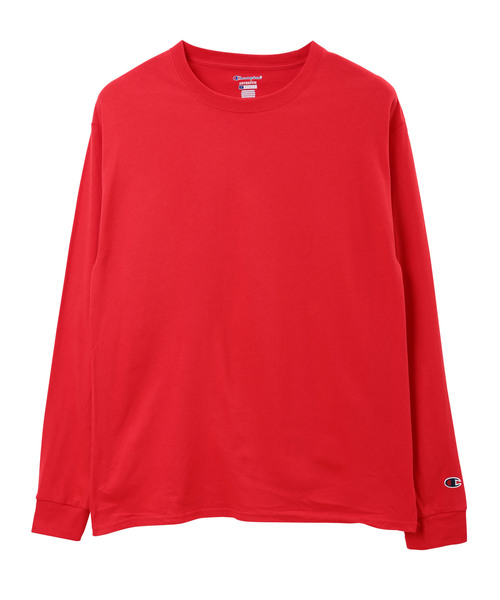 Champion(チャンピオン)の「Champion ( チャンピオン ) クルーネック ビッグシルエット コットン ロンT(Tシャツ/カットソー・メンズ・ホワイト/ブラック/ネイビー/グレー/レッド/ロイヤルブルー・SMALL/MEDIUM/X-LARGE/LARGE/XX-LARGE)」の18枚目の写真