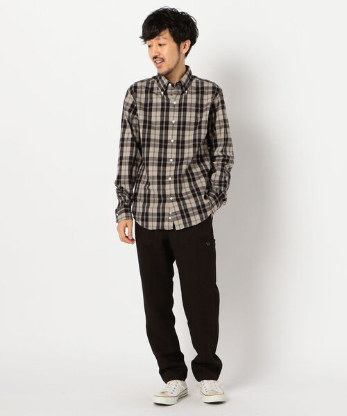 GYMPHLEX（ジムフレックス）の「【Gymphlex / ジムフレックス】ボタンダウンシャツ　#J-0643VHC（シャツ/ブラウス・メンズ・ブラック系その他/ブラウン系その他/グリーン系その他/レッド系その他・M/L）」の17枚目の写真