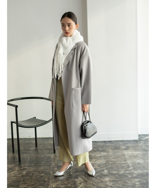 fifth（フィフス）の「サイドスリットライトガウンコート（その他