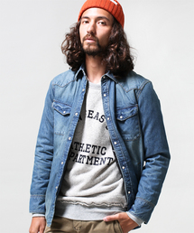 NANO universe | 西川ダウン デニムシャツ(ダウンジャケット/コート)