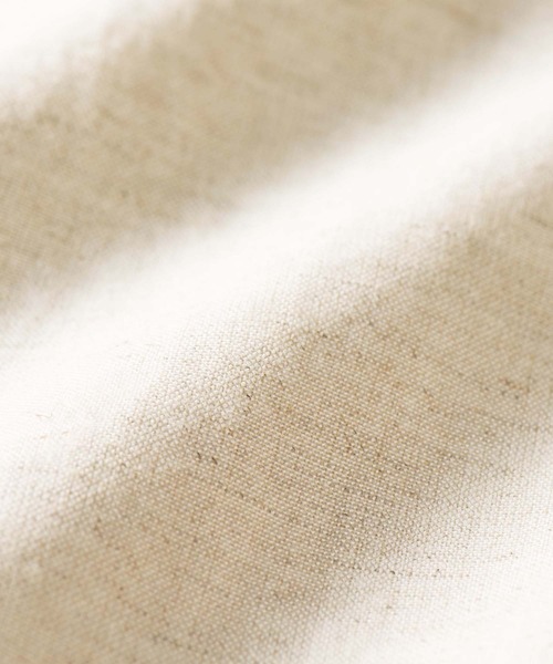 GeeRA(ジーラ)の「夏にぴったり!リネン入りワイドイージーパンツ(その他パンツ・レディース・カーキ/ブラック/モカ/ナチュラル/ブラウン/オレンジ/ブルー・MEDIUM/X-LARGE/SMALL/XX-LARGE/LARGE)」の12枚目の写真