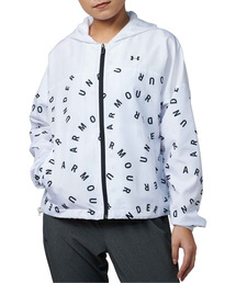 UNDER ARMOUR | UAウーブン プリント? フルジップフーディー(トレーニング/WOMEN)(その他アウター)