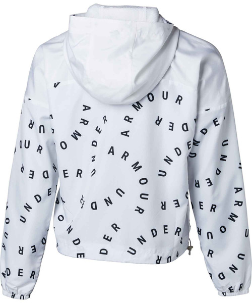 UNDER ARMOUR（アンダーアーマー）の「UAウーブン プリント フルジップフーディー(トレーニング/WOMEN)（その他アウター・レディース・ホワイト/ブラック/ブラック×ホワイト・XL/SM/MD/LG/150）」の8枚目の写真