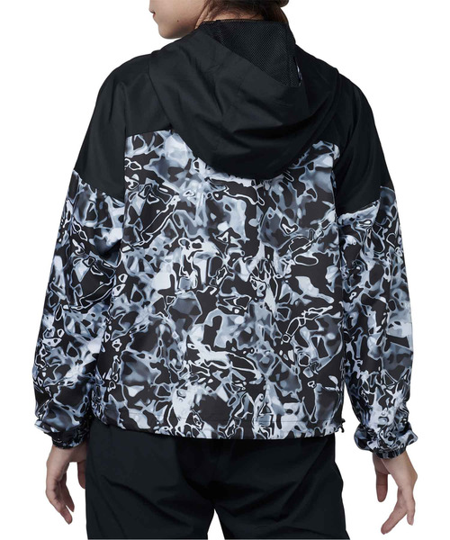 UNDER ARMOUR（アンダーアーマー）の「UAウーブン プリント フルジップフーディー(トレーニング/WOMEN)（その他アウター・レディース・ホワイト/ブラック/ブラック×ホワイト・XL/SM/MD/LG/150）」の9枚目の写真