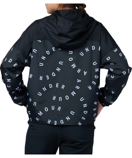 UNDER ARMOUR（アンダーアーマー）の「UAウーブン プリント フルジップフーディー(トレーニング/WOMEN)（その他アウター・レディース・ホワイト/ブラック/ブラック×ホワイト・XL/SM/MD/LG/150）」の21枚目の写真