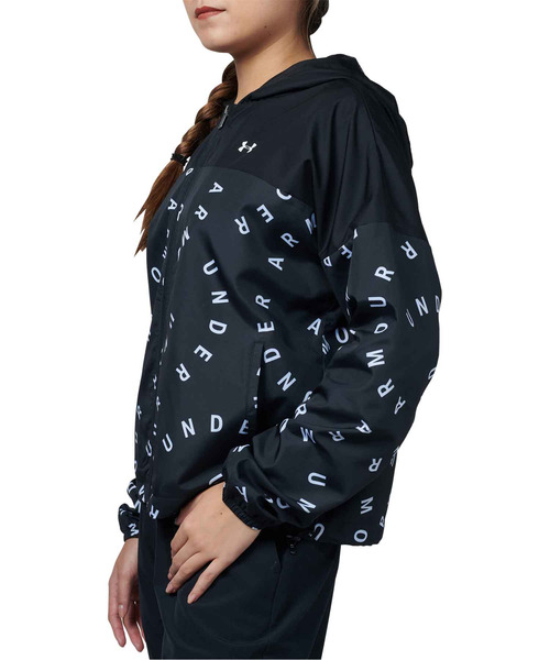 UNDER ARMOUR（アンダーアーマー）の「UAウーブン プリント フルジップフーディー(トレーニング/WOMEN)（その他アウター・レディース・ホワイト/ブラック/ブラック×ホワイト・XL/SM/MD/LG/150）」の20枚目の写真