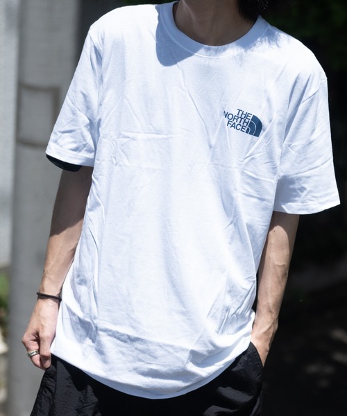 THE NORTH FACE（ザノースフェイス）の「【22】〔THE NORTH FACE/ザ ノースフェイス〕 Simple Dome Tee 半袖Tシャツ（Tシャツ/カットソー・メンズ・ホワイト/ブラック・SMALL/MEDIUM/LARGE/X-LARGE/X-SMALL）」の12枚目の写真