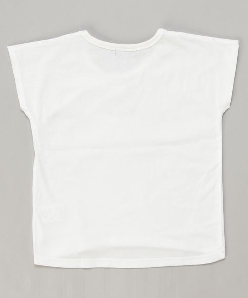 unica（ユニカ）の「UNICA ドルマンスリーブ 半袖Tシャツ（Tシャツ/カットソー・キッズ・ピンク/ブラック/ホワイト・110cm/120cm/130cm/140cm）」の4枚目の写真
