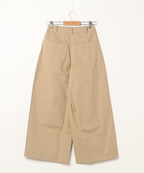 fifth（フィフス）の「フロントボタンタックロングワイドパンツ（その他パンツ・レディース・ベージュ・MEDIUM）」の10枚目の写真
