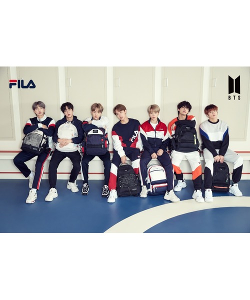 FILA（フィラ）の「【数量限定】FILA/フィラ/BTS/バックパック/リュック/25L（バックパック/リュック・レディース・ブラック/トリコロール/ブラック系その他/クリーム・FREE）」の5枚目の写真