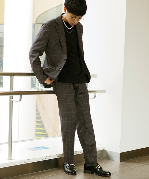 B:MING by BEAMS NOMAD ジャージー セットアップ スーツ