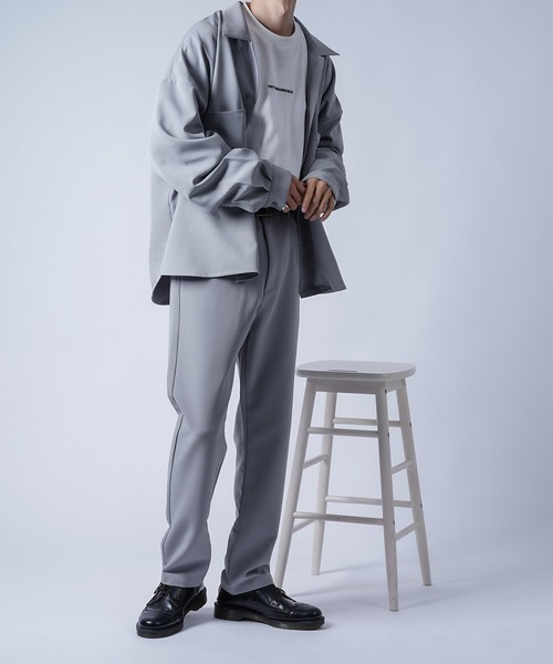 kutir（クティール）の「オーバーオープンカラーシャツ（シャツ/ブラウス・メンズ・ライトブルー/ライトグリーン/モカ・MEDIUM/LARGE）」の4枚目の写真