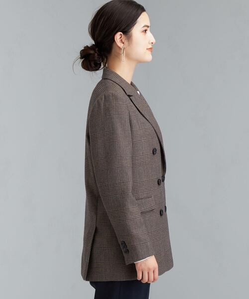 green label relaxing(グリーンレーベルリラクシング)の「FM メリーノ ダブル ブレスト ジャケット(その他アウター・レディース・その他2/その他1・38/36)」の17枚目の写真