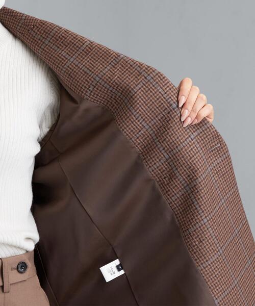 green label relaxing(グリーンレーベルリラクシング)の「FM メリーノ ダブル ブレスト ジャケット(その他アウター・レディース・その他2/その他1・38/36)」の7枚目の写真