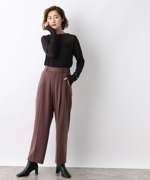 A part by(アパートバイ)の「【店舗限定】PoCoヨウリュウシアーカットソー 920036(Tシャツ/カットソー・レディース・ブラック/ブラウン・FREE)」の11枚目の写真