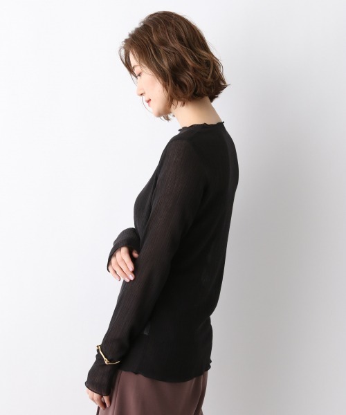A part by(アパートバイ)の「【店舗限定】PoCoヨウリュウシアーカットソー 920036(Tシャツ/カットソー・レディース・ブラック/ブラウン・FREE)」の14枚目の写真