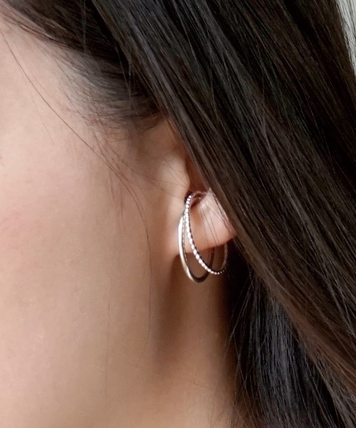 contra bo nepre（コントラ ボ ネプレ ）の「Lumenal ear cuff standard / イヤリング 片耳（イヤリング（片耳用）・レディース・シルバー・FREE）」の6枚目の写真