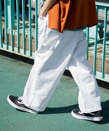 Mark Gonzales/マークゴンザレス MONO-MART別注 ワイドペインターパンツ/ワイドデニムパンツ