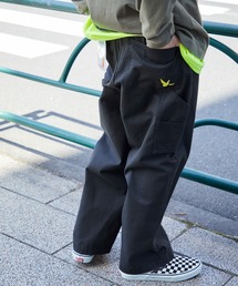 Mark Gonzales/マークゴンザレス MONO-MART別注 ワイドペインターパンツ/ワイドデニムパンツ