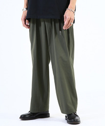 marka | marka / マーカ：2TUCK STRAIGHT FIT EASY - 100/2 gv twill -：M21A-07PT01C[COR](チノパンツ)