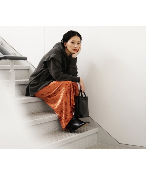 JOURNAL STANDARD（ジャーナルスタンダード）の「ウラケタックフーディ（パーカー・レディース・ホワイト系その他/ブラック系その他・FREE）」の10枚目の写真