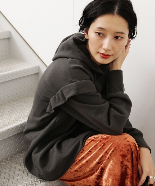 JOURNAL STANDARD（ジャーナルスタンダード）の「ウラケタックフーディ（パーカー・レディース・ホワイト系その他/ブラック系その他・FREE）」の21枚目の写真