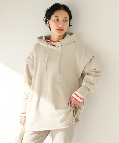 JOURNAL STANDARD（ジャーナルスタンダード）の「ウラケタックフーディ（パーカー・レディース・ホワイト系その他/ブラック系その他・FREE）」の3枚目の写真