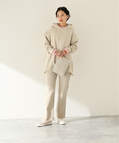 JOURNAL STANDARD（ジャーナルスタンダード）の「ウラケタックフーディ（パーカー・レディース・ホワイト系その他/ブラック系その他・FREE）」の11枚目の写真