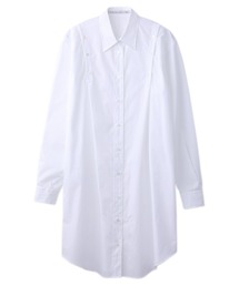 SHOULDER BUTTON SHIRT DRESS