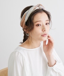 ROPE' PICNIC（ロペピクニック）の「ドットプリーツスカーフ（バンダナ/スカーフ）」