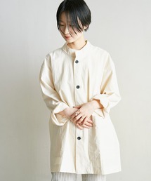 note et silence | *〇オーガニックコットンスタンドブルゾン(ブルゾン)