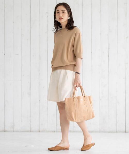 coen（コーエン）の「フリンジロゴトートバッグ（トートバッグ・レディース・ライトグレー/ライム/シャーベット・FREE）」の10枚目の写真