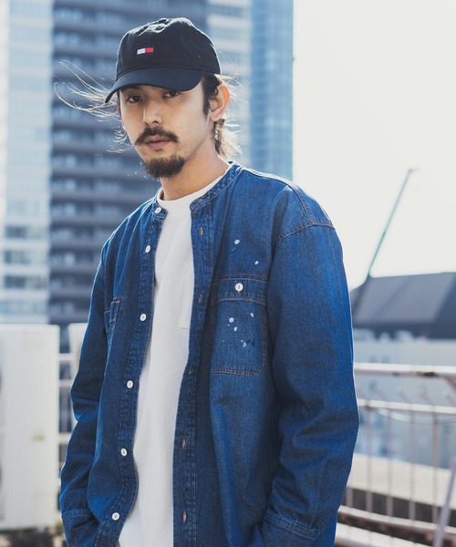 TOMMY HILFIGER（トミーヒルフィガー）の「TOMMY HILFIGER トミーヒルフィガー ARDIN ワンポイントロゴ ベースボールキャップ（キャップ・メンズ・ブラック/ネイビー/レッド/ストーン・FREE）」の13枚目の写真