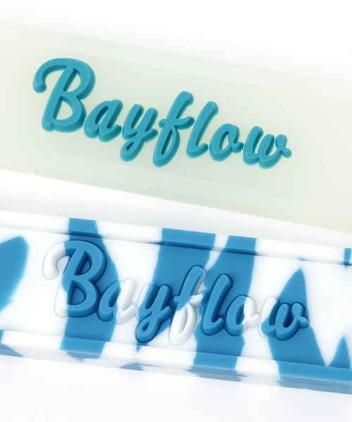 BAYFLOW(ベイフロー)の「BFシリコンキーホルダー(キーホルダー・レディース・ブルー/ネイビー/オフホワイト・0)」の6枚目の写真