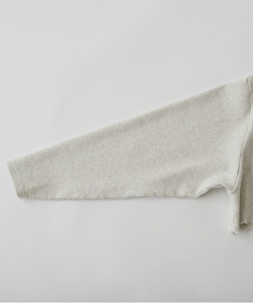 WHO'S WHO gallery（フーズフーギャラリー）の「リブデザインショートトップス（Tシャツ/カットソー・レディース・ライトグレー/ブラック/ベージュ系その他・FREE）」の11枚目の写真