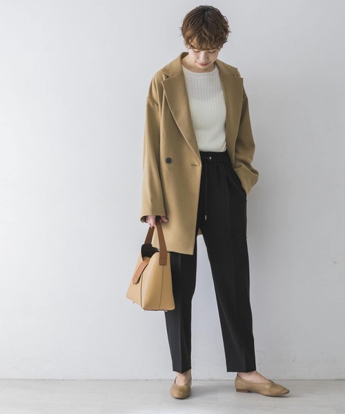セール】『UR TECH DRYLUXE』ドロストテーパードパンツ（その他