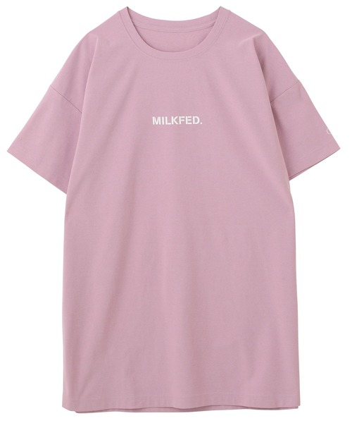 MILKFED.（ミルクフェド）の「MILKFED x OP BIG SS TEE STENCIL SWIM SUIT（水着・レディース・ホワイト/ブラック/ブラウン/ピンク/ライトグリーン・ONE SIZE）」の9枚目の写真