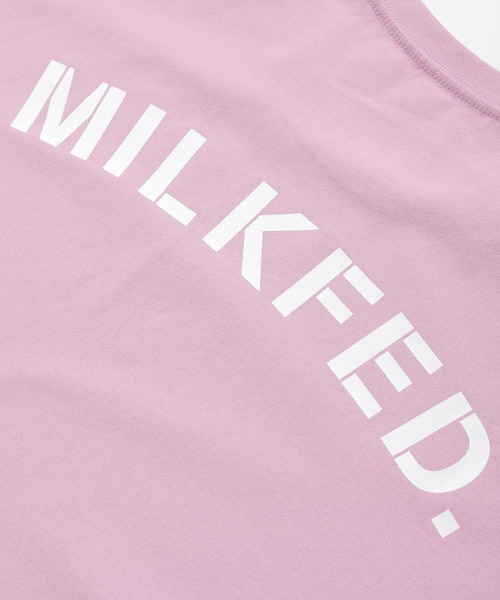 MILKFED.（ミルクフェド）の「MILKFED x OP BIG SS TEE STENCIL SWIM SUIT（水着・レディース・ホワイト/ブラック/ブラウン/ピンク/ライトグリーン・ONE SIZE）」の7枚目の写真
